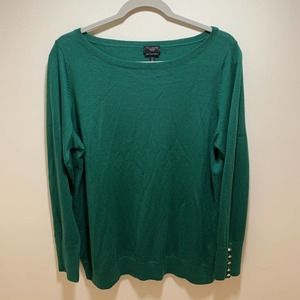 Talbots pure Italian merino women’s 1X sweater